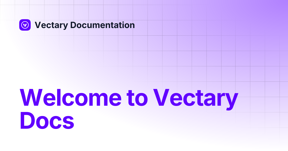 Welcome to Vectary Docs | Vectary Documentation